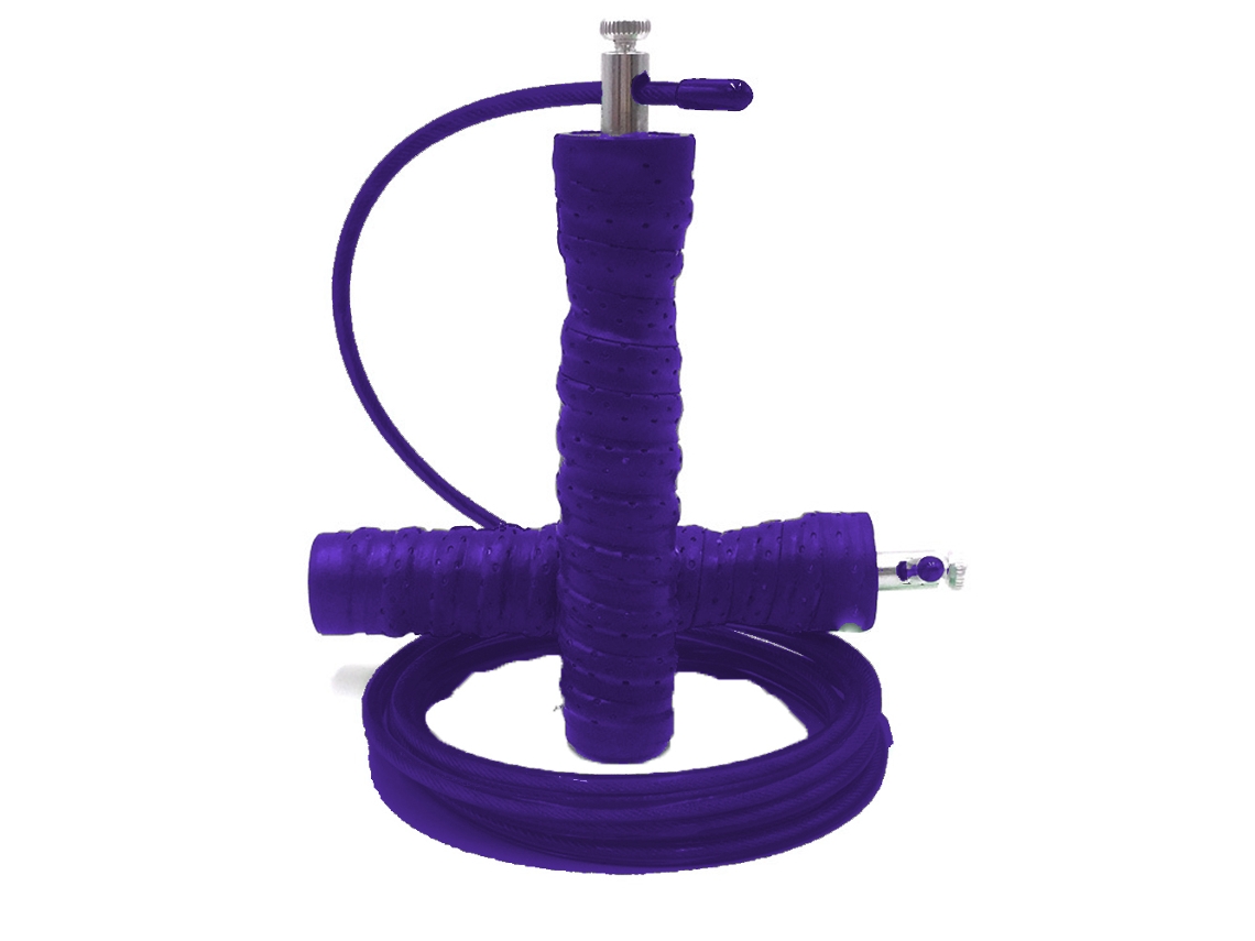 Fitness Corda De Pular Para Adultos, Corda De Pular Revestida De Borracha Aquaforge