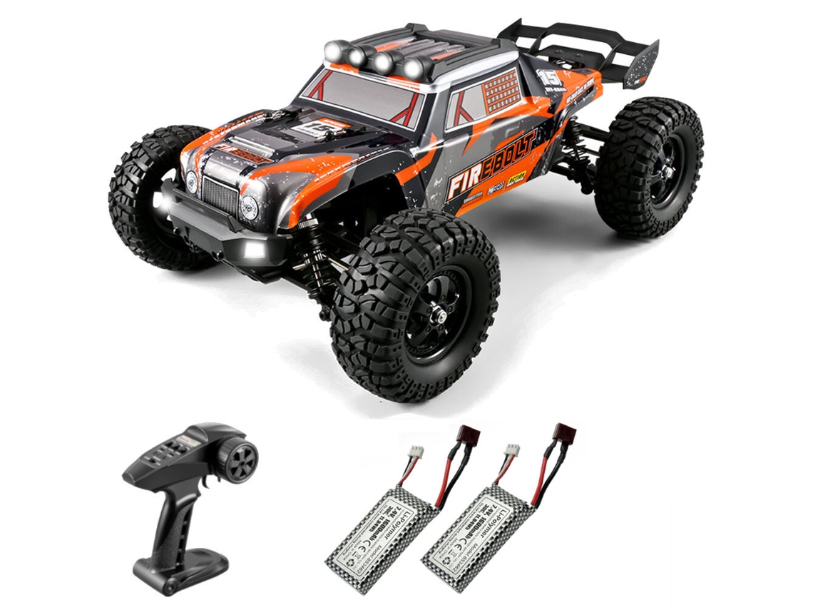 Duas Baterias Hbx Haiboxing 901a Várias Baterias Rtr 1/12 2.4g 4wd 50km/h Brushless Rc Cars Fast Off road Led Light Truck Models Toys MDUG