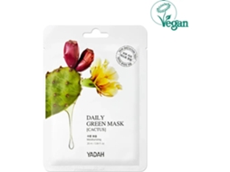 Yadah Daily Green Cactus Mask - Máscara Facial 25 Ml