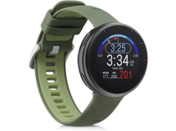 Cinto de Relógio de Silicone para Polar Vantage V2 Substituição Ajustável Verde