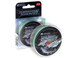 Linha Trançada Nihonto Fine 15 M Verde 0.120 Mmmikado