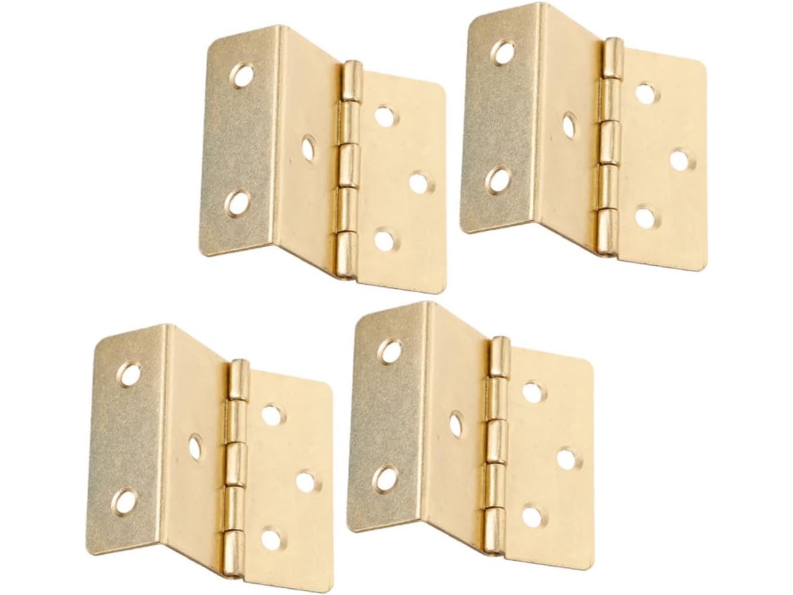Conjunto De 4 Ferro Vintage Triplas Para Móveis, Caixas Joias E