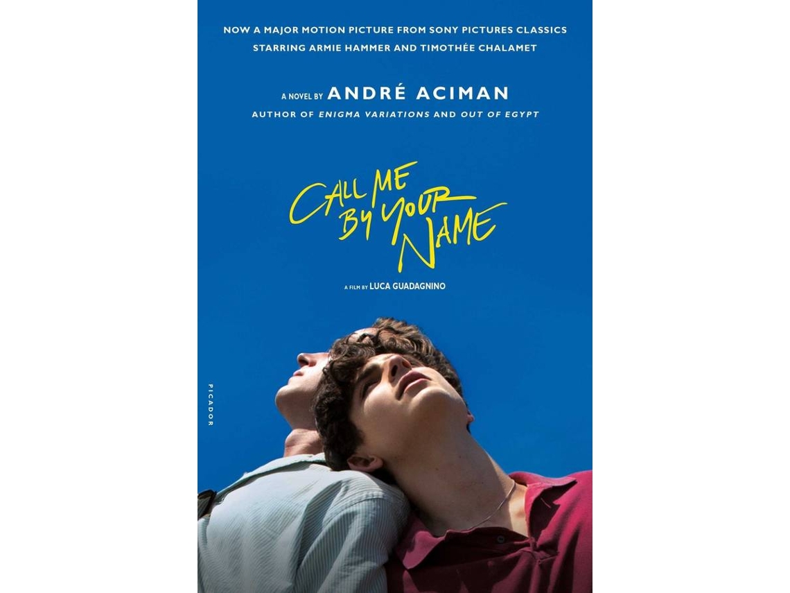 Livro Call Me By Your Name de Andre Aciman (Inglês)