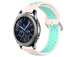 Pulseira De Silicone Esportiva Perfurada E Respirável De 22 Mm Para Samsung Gear S3 Classic