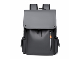 Mochila (cinza Escuro), Leve, Simples E Com Grande Capacidade Para Viagens.