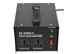 Conversor De Tensão 500w Transformador Com Sockets