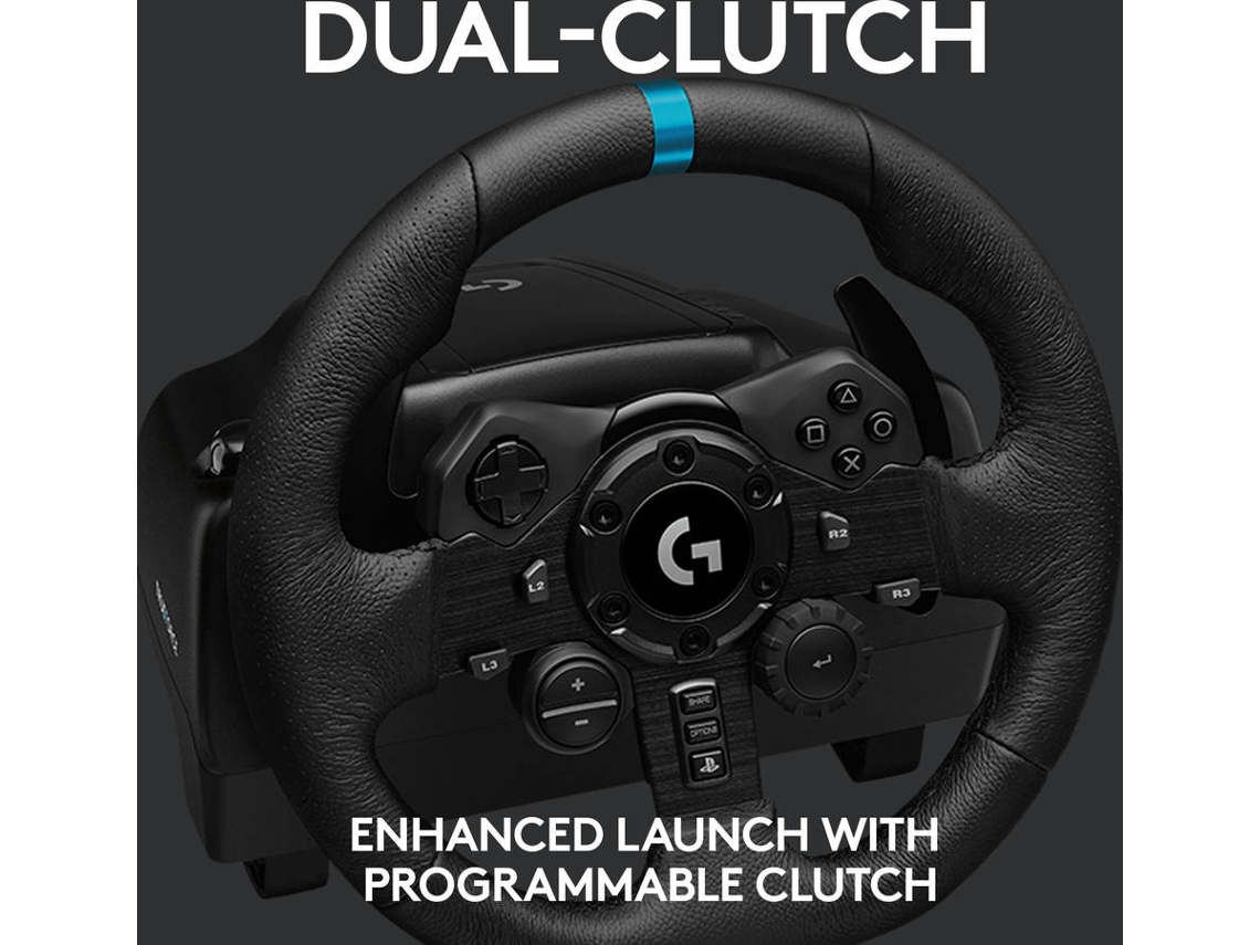 Logitech G923 Volante e Pedais para PS4/PC