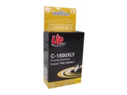 Cartucho amarelo compatível com Pgi 1500xl equivalente Canon UPRINTJET