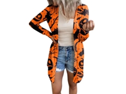 Suéter Frontal Amarelo Longo Inverno XL