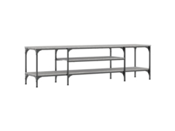 Móvel de Tv Derivados de Madeira e Ferro Cinza Sonoma MAISON EXCLUSIVE (161x35x45 cm)