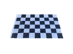 Bandeira de Xadrez Preto e Branco 3x5ft | S/MARCA