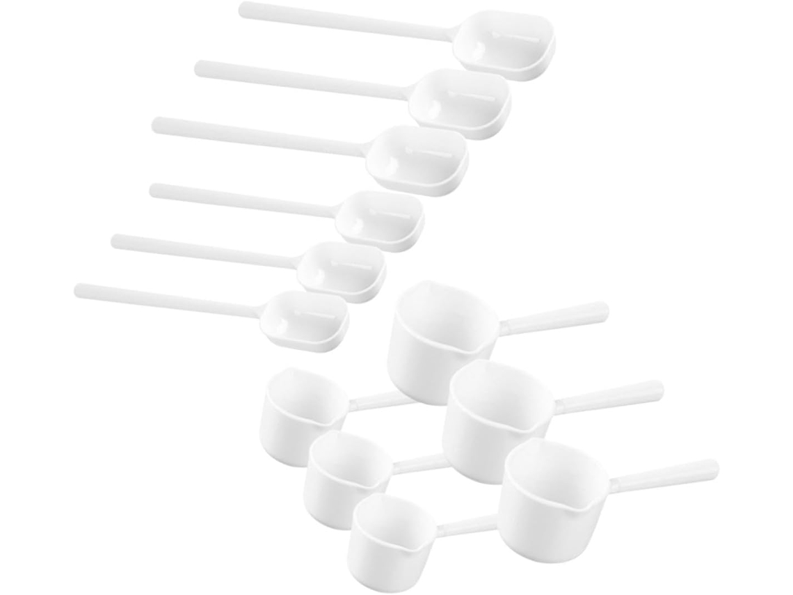 Conjunto De 40 Colheres Medidoras Leite Em Pó E Temperos