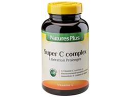 Super C Complex Liberação Estendida 120 Comprimidos Secáveis NATURES PLUS