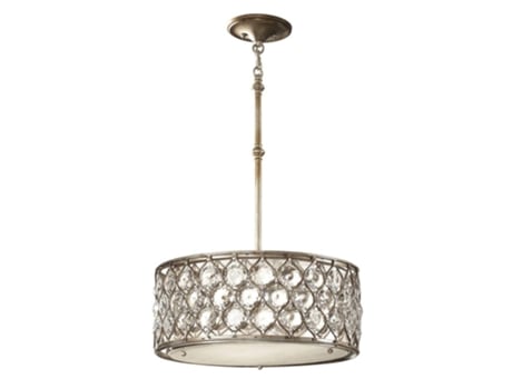 Lâmpada Pendente FEISS Fe-Lucia-B Lucia Bauhinia Crystal Steel E27 3 Bulbos