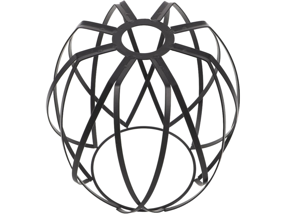 Luminária Pendente Minimalista Em Formato De Cúpula De Metal, Compatível Com Soquete E27, Acabamento Robusto Em Ferro, Para