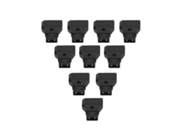 10 Unidades De Conector Macho Dtap Para Alimentação, Cabo E Tomada Bateria