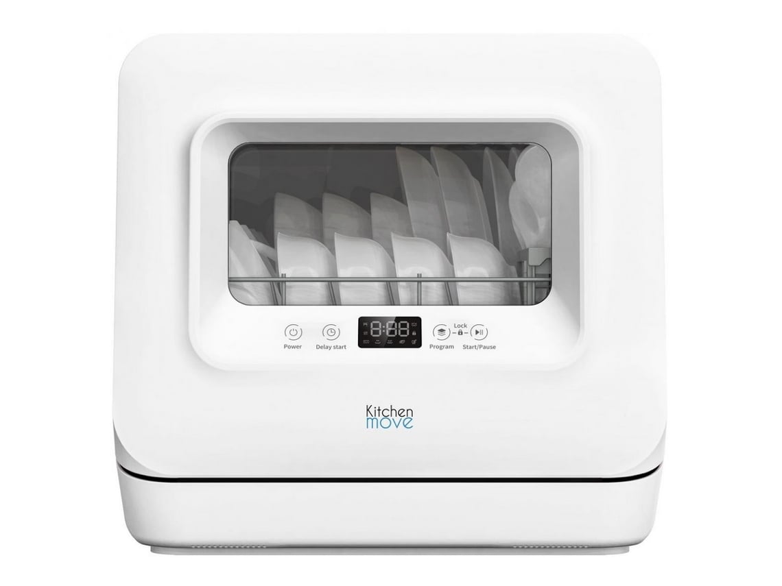 Máquinas de Lavar Loiça KITCHEN MOVE BAT-WQP4-6204 (45.4 cm - Branco)