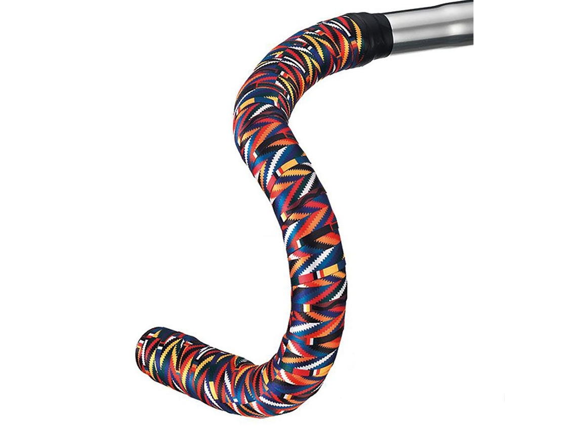 Fita de Guiador com Tampa Woven Coloridobartape Industrial