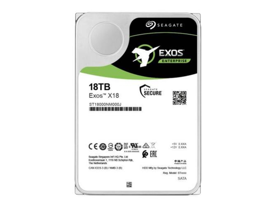 Seagate Enterprise St18000Nm000J Unidade de Disco Rígido 3.5" 18000 Gb Serial Ata Iii