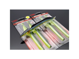 Conjunto de 2 Iscas RHINO Sandeel Tail 11,5 cm