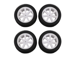 4 Pneus De Carro Rc Off Road Para Arrma Raider Adx 10 Bls Wltoys 1/10 Universal