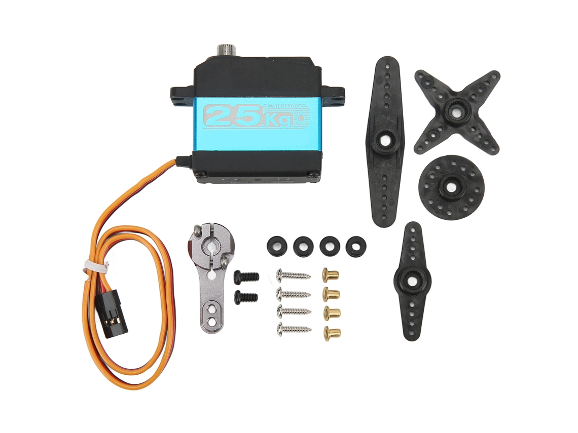 Servo Digital Impermeável De Alta Precisão 25kg Com Engrenagens Metálicas Ds3225sg Para Carros Rc
