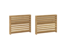 Vidaxl Módulo De Braços 2 Pcs Branco 78,5 X 10 X 61 Cm