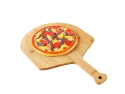 Pala De Pizza De Bambú De 12 Pulgadas De Qualidade Premium Sem Revestimento Artificial, 2 Unidades, Ergonômica E Versátil