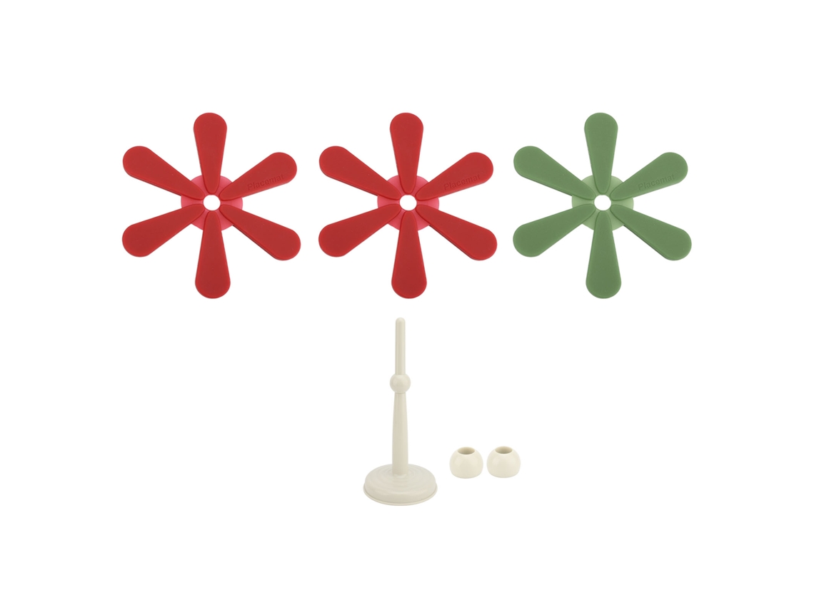 Conjunto De Tripé Em Formato De Árvore, Silicone, Antiderrapante, Dobrável, Isolado, Porta Copos, Tapetes Para Pratos Quentes, Decoração De Mesa, Base