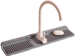 Tapete de silicone Pia, 61 cm, ventilado, mantém a bancada seca e antiderrapante, base de silicone multiuso para Pia
