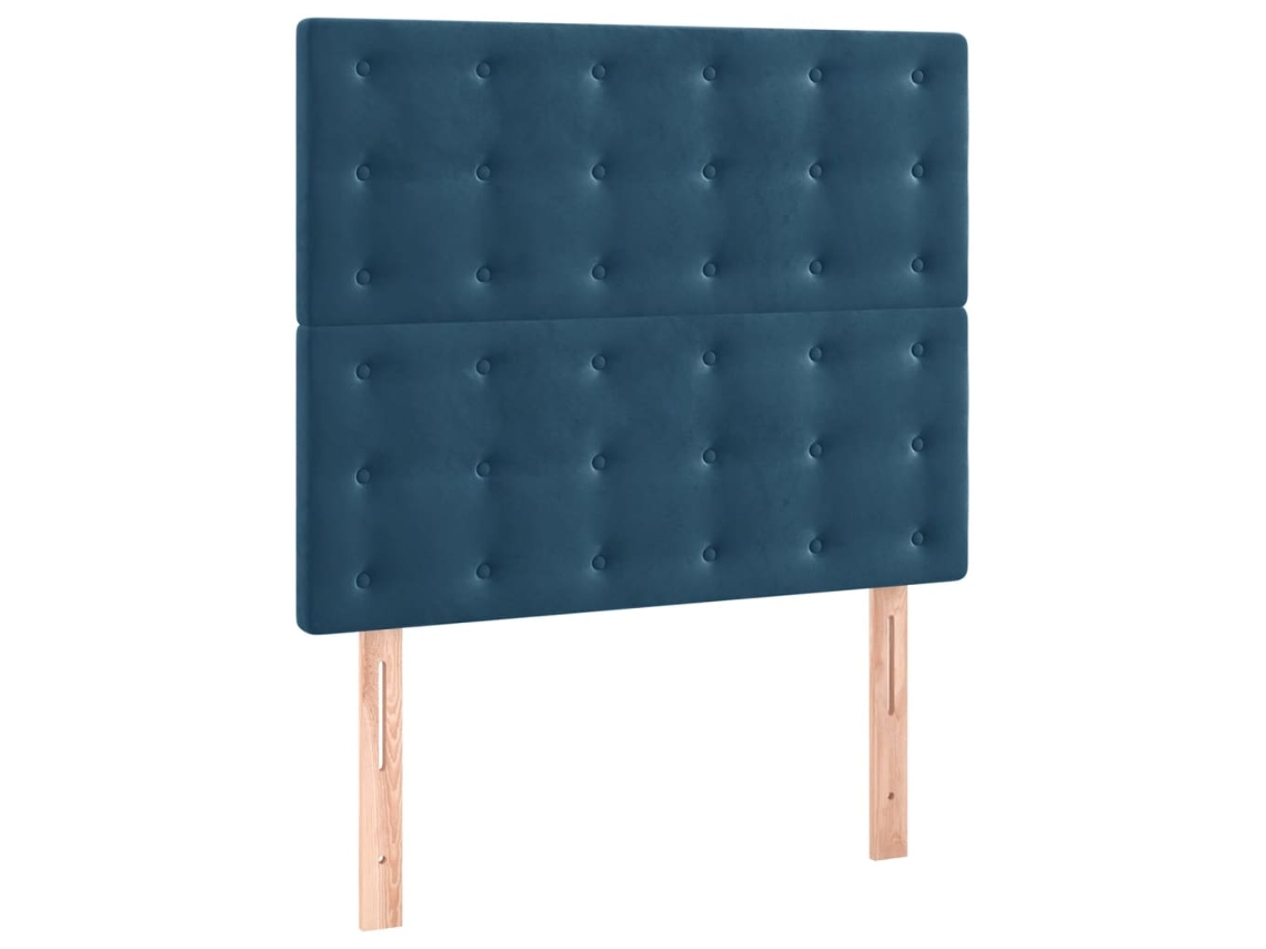 Headboard, Headboards Vidaxl Azul Veludo (80 Cm)