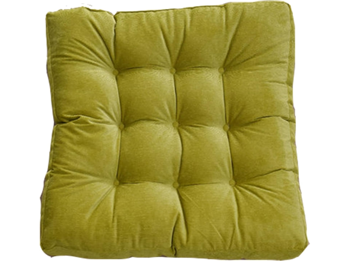 Almofada Quadrada Grande Para Cadeira, 10cm De Espessura, 55x 55cm, Almofada Macia Para Assento, Ideal Para Ioga