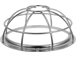 Proteção Robusta Para Fios, Gaiola De Metal Resistente A Quebras Para Lâmpadas, Moldura Decorativa.