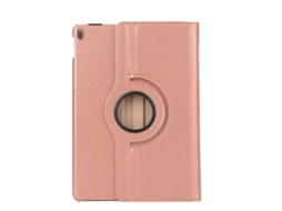 Lurelia Capa Para Ipad 2017 12.9 Em Couro, Giratória, Ouro Rosa