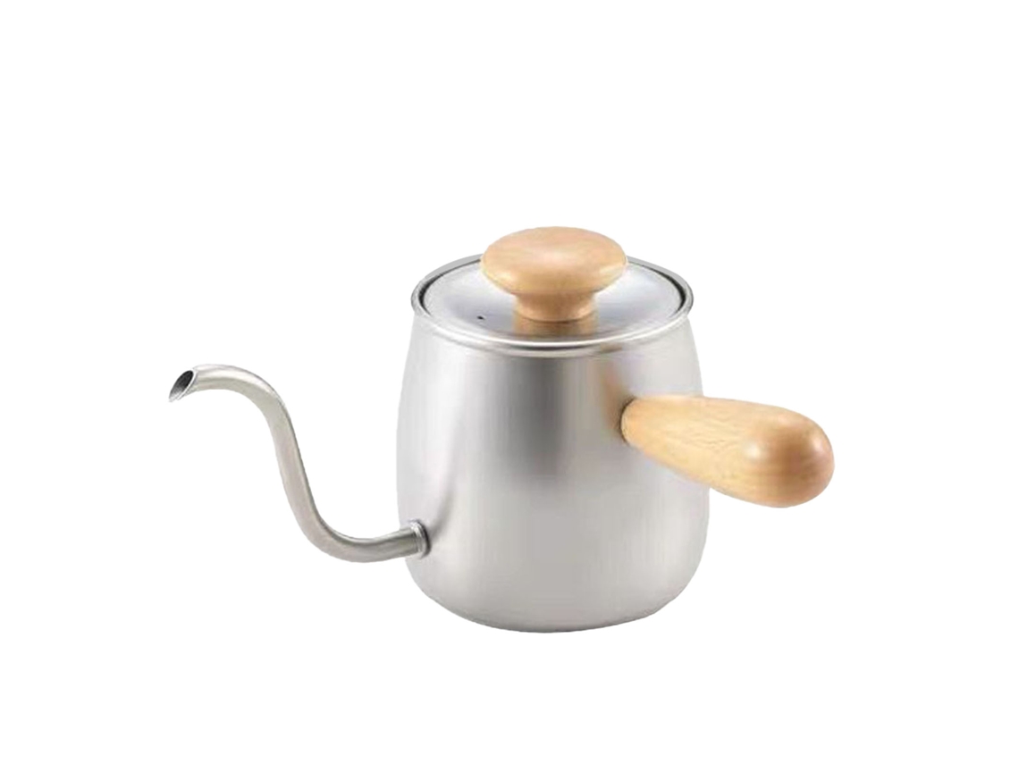 Bule de Café de Gotejamento com Bico Gooseneck 350ml Inox 304