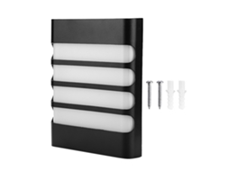 2026 lâmpada de Parede Led 18w Exterior Impermeável para Varanda, Corredor, Quarto, Jardim Ac85 265v