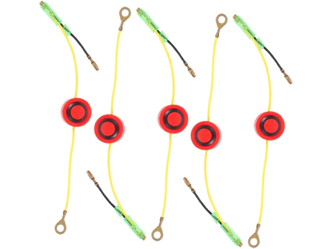 Conjunto De 5 Peças De Interruptores De Parada Do Motor Do Cortador De Grama Para Sub Gokoco (liga/desliga)