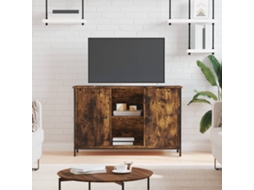 Vidaxl Móvel De Tv 100x35x65 Cm Derivados De Madeira Carvalho Fumado