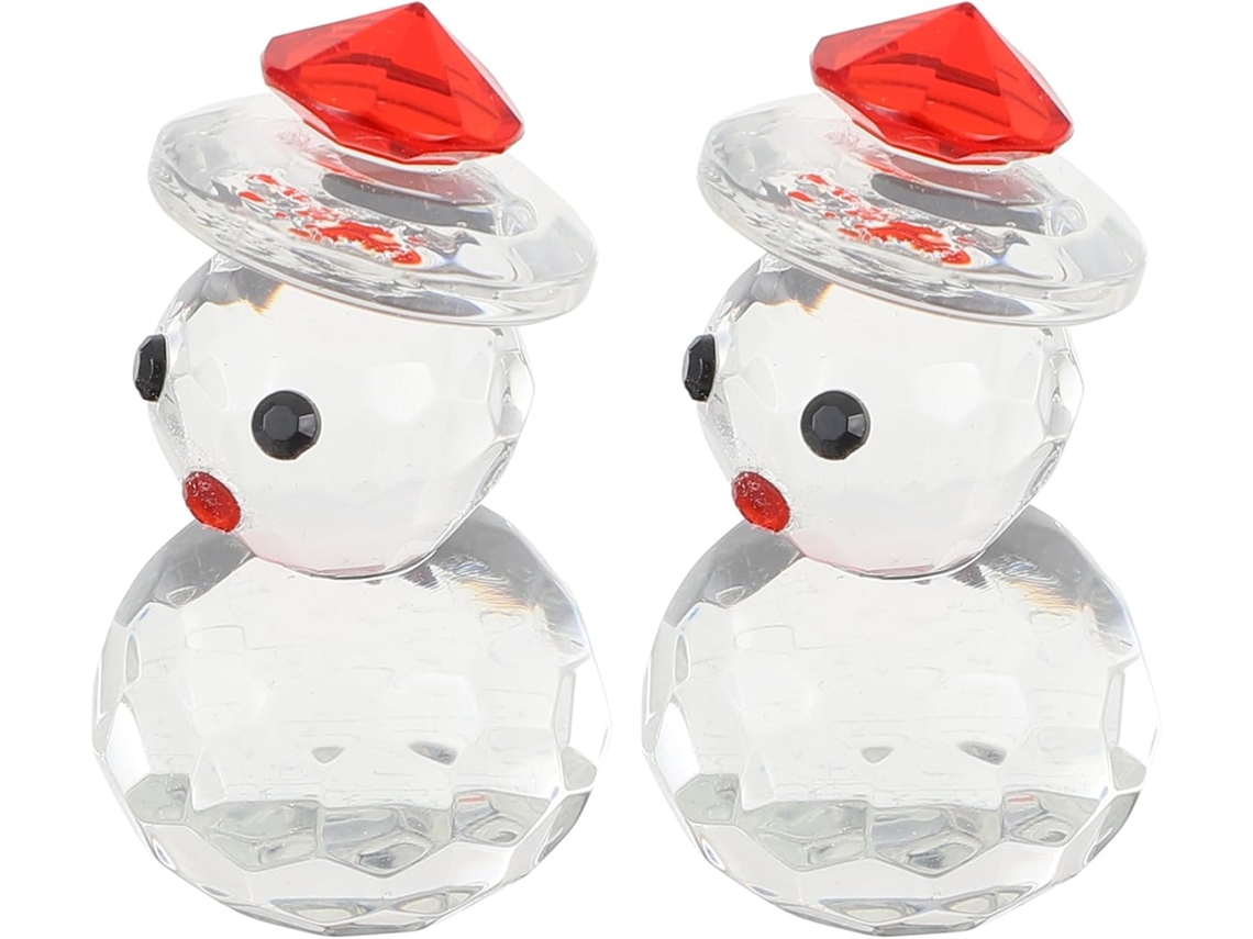 Conjunto 2 Figuras Decorativas Festa Chapéu Vermelho Nariz Resistentes Ideais Decorar Estar Sala GOKOCO