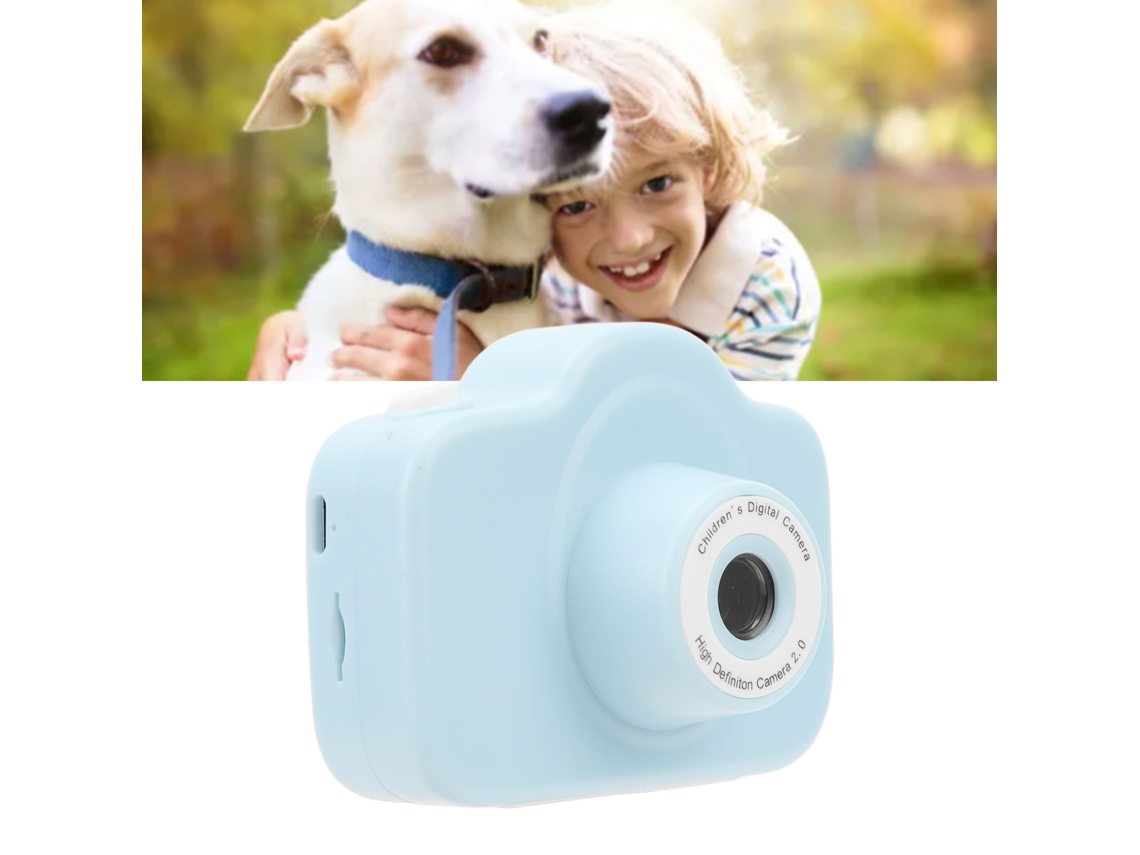 Câmera Digital Infantil 2000w Hd Tela De 2,0 Polegadas Recarregável Multifuncional Filmadora De Brinquedo Para Crianças Pequenas Brilvibera
