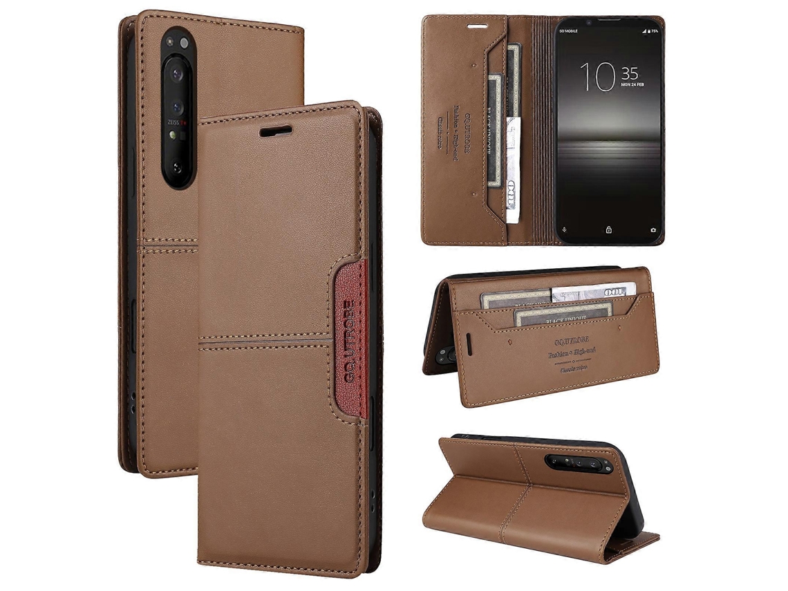 Capa De Couro Antirroubo Para Celular Gqutrobe G01 Rfid