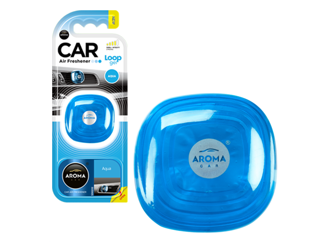 Ambientador de Carro AROMA CAR AC Loop Gel (Aqua)