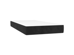 Pocket Spring Bed Mattress, Pocket Spring Bed Mattresses Vidaxl Preto Veludo (90 X 190 Cm)