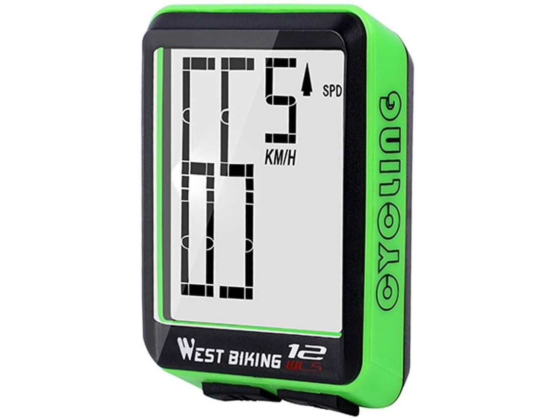 Lurelia Computador De Bicicleta Sem Fio 210 Mah, Preto / Branco / Vermelho