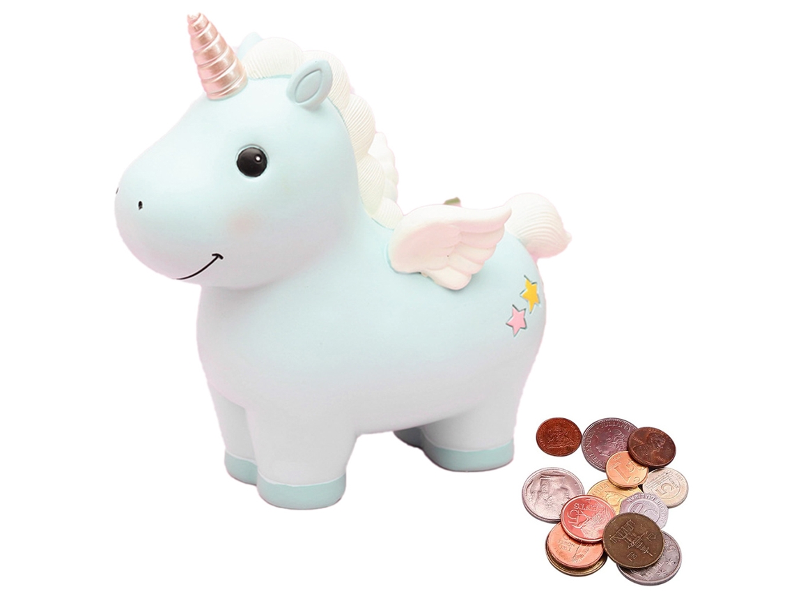 Primerox cofrinho de Resina Infantil Cartoon Cofrinho de Moedas Presente de Aniversário para Crianças