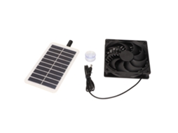 Ventilador De Exaustão Solar Laxiscreed 3w, Econômico, Remove Odores E Melhora A Ventilação Ambiental