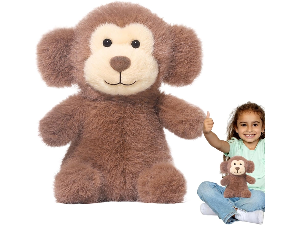 Brinquedo De Pelúcia, Macaco, Para Abraçar E Decorar