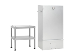 Vidaxl Defumador Com Mesa Aço Galvanizado