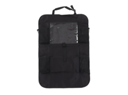Organizador De Banco Traseiro De Carro Com Suporte Para Tablet E Bolsos De Armazenamento Kick Mat
