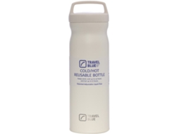 Garrafa Térmica de Aço Inoxidável - Marfim TRAVEL BLUE